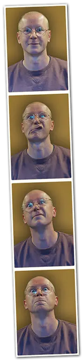 Dennis Andersson Tankevurpor och de språkliga snedstegen utlöser skrattet, även konsistensen är viktig.