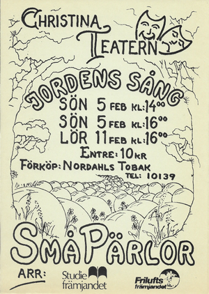 Små Pärlor - Jordens Sång (1989) Framsida.webp